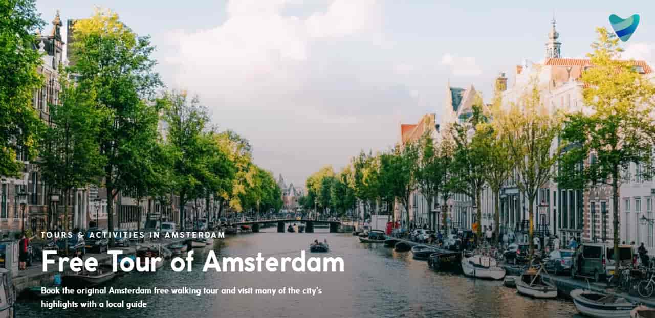 پیاده روی در آمستردام
