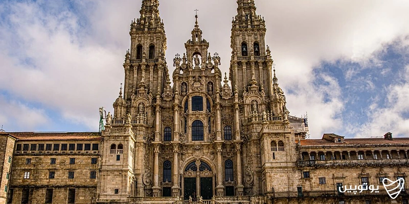 ۱۰: کلیسای جامع سانتیاگوا د کامپوستلا (Santiago de Compostela Cathedral) – گالیسیا