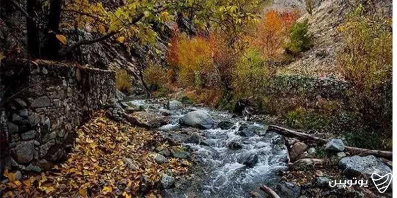 چشمه های روستای سنگان