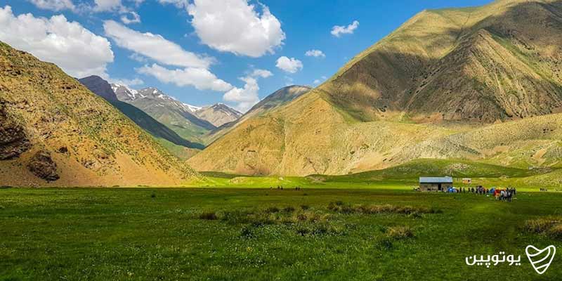 دشت و آبشار دریوک