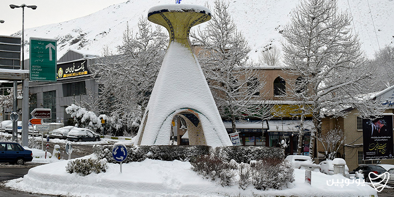 فشم- جاهای دیدنی تهران در زمستان